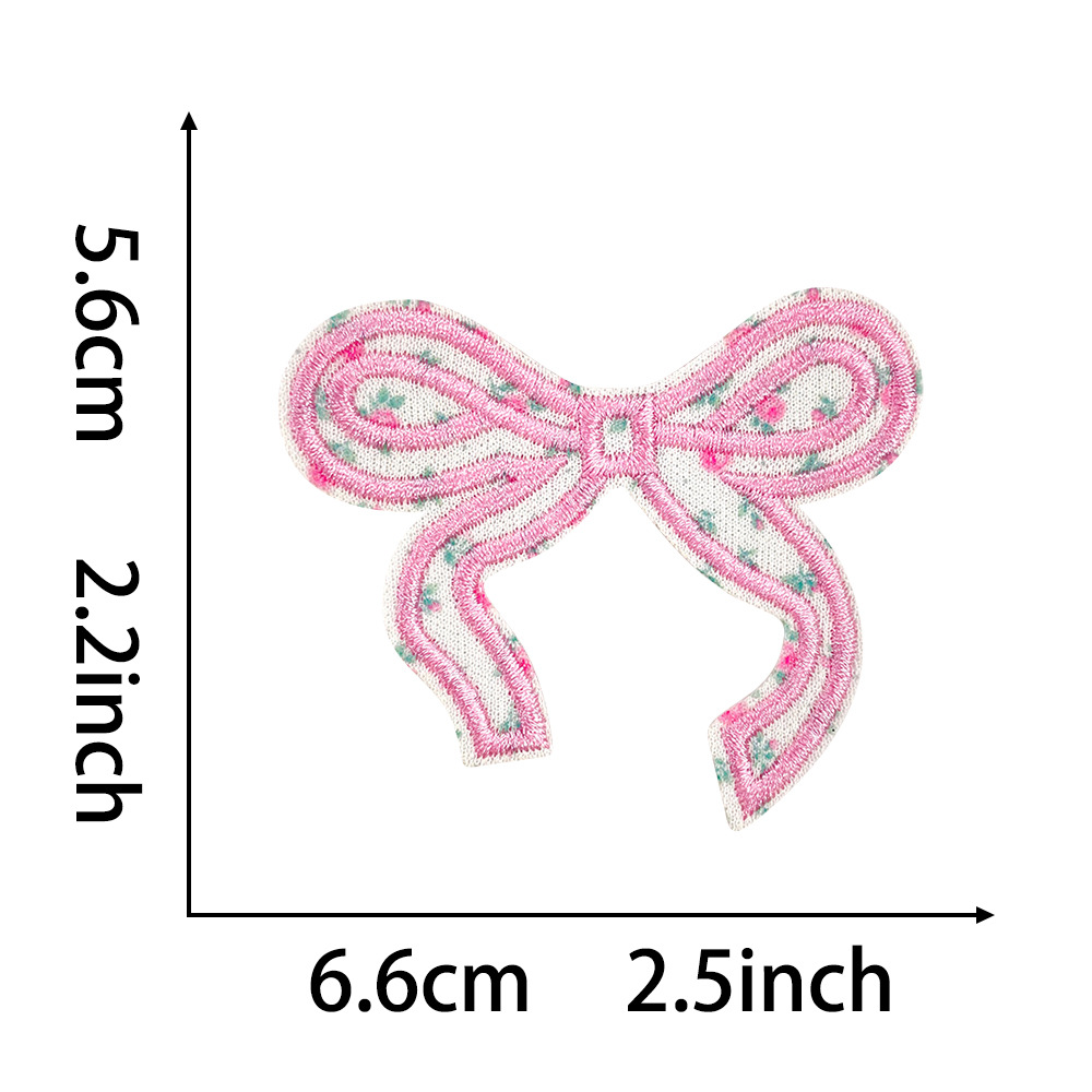 1pcs bow, pink