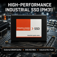 SSD SATA III industriel 2,5 pouces MLC avec cache DRAM 16 Go 32 Go 64 Go 128 Go 256 Go 512 Go, large plage de température (-40°C à 85°C), disque à haut IOPS, en vrac