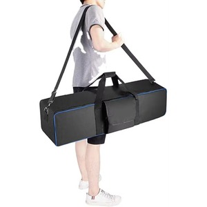 Bolsa de transporte para equipo de iluminación de estudio fotográfico grande, con correa para el hombro y asa, para soporte de luz, trípode y paraguas, de fábrica BSCI - Product Image 5