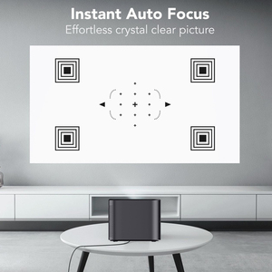 Aikewo Y8 tự động lấy nét Máy chiếu di động 4K <span class=keywords><strong>Android</strong></span> thông minh bluetooth 5G Wi-Fi 1 + 8G full HD LCD Led Ngoài Trời rạp hát tại nhà máy chiếu - Product Image 3