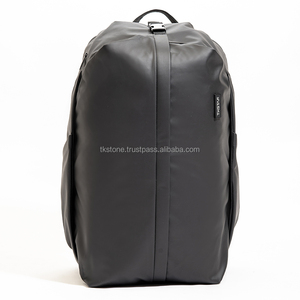 Sac à Dos Unisexe en Cuir Imperméable pour Homme, Confortable, Décontracté, Style Classique, Polyester, Fermeture Éclair, Qualité, Voyage - Product Image 3