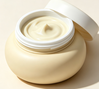 Pots à crème style béret, contenants pour baume nettoyant, pots pour masque de boue et emballages cosmétiques pour masque de nuit