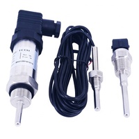 Sensor Transmitter Temperatur Tinggi Harga Murah OEM untuk Pemanas Air Tenaga Surya Industri 4-20mA PT100 PT1000 0-5V 0-10V RS485 IIC