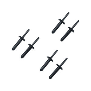 Nylon <b>Blind</b> Rivets S02 For Ford Chrysler Car Fenders Repair Replacement <b>Plastic</b> Pull Rivets - Product Image 4