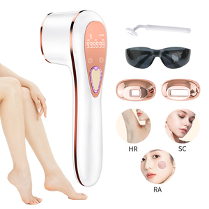 Depilación corporal facial para uso doméstico, depiladora láser permanente para la <span class=keywords><strong>cara</strong></span>, IPL, práctica belleza, depilación ligera, máquina de depilación IPL - Product Image 1