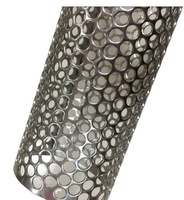 Tube en maille perforée en acier inoxydable à tissage uni de 35 mm, durable, pour écran, vente chaude, approvisionnement direct usine 2026