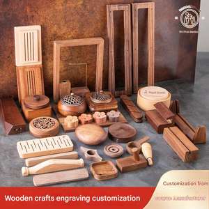 Produits en bois massif, noyer noir, hêtre et divers accessoires artisanaux en bois, sculpture et façonnage, personnalisation. - Product Image 4