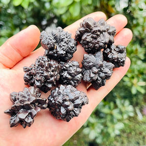 Venta al por mayor de cristal espiritual Egipto curación Piedra en bruto Natural negro de alta calidad pulido <span class=keywords><strong>profecía</strong></span> para regalo - Product Image 2