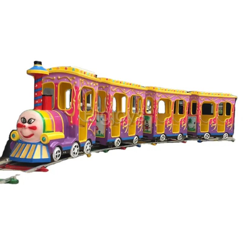 قطار tomas الكرتون الرائع في الهواء الطلق مخصص للأطفال معدات الترفيه القطار الكهربائي للبيع