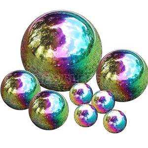 Inflatable Sphere kim loại hiệu ứng gương trang trí bóng cho lễ kỷ niệm và bên trang trí điền có thể <span class=keywords><strong>Float</strong></span> Halloween - Product Image 1