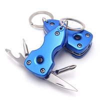 Couteau multifonction de poche Betoyy pour l'extérieur, anneau multifonction avec EDC pour la sécurité automobile