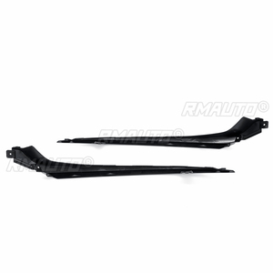 Nueva Rejilla Delantera Negra/Carbono para Coche, Cubierta Central de Rejilla, Panel de Reemplazo de Base para Honda Accord 4 Puertas 2018-2021 - Product Image 5
