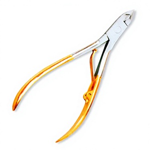 ASAP Professional Rose Gold Stainless Steel <b>Nail</b> <b>Tool</b> 100% Baby-Friendly Double Spring Curved Blade Wide Jaw Opening Clipper - Product Image 1