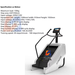 Factory Commercial Gym Fitness Equipment Stair Cardio Stepper <strong>Machine</strong> Master Stair Climber Climbing <strong>Machine</strong> Stair <strong>Machine</strong> - Product Image 6