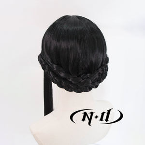 Perruque en fibre haute température sans colle, résistante à la chaleur, pour <span class=keywords><strong>cosplay</strong></span> ND <span class=keywords><strong>Yor</strong></span> <span class=keywords><strong>Forger</strong></span>, avec bonnet en filet rose et densité de 130% - Product Image 6