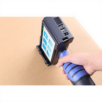 Imprimante jet d'encre portable semi-automatique mini pour le marquage de codes sur bouteilles, haute efficacité, prix usine