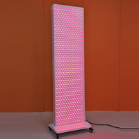 Panneaux de luminothérapie LED à lumière rouge et proche infrarouge pour bureau, demi-corps et corps entier, avec 8 longueurs d'onde pour le bien-être corporel complet