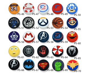 Poignée analogique en silicone pour NS switch <span class=keywords><strong>PS5</strong></span> ps4 SILICONE SKIN GRIP - Product Image 1