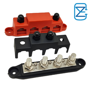 Bloque de Distribución de Energía de 12V 250A con Barra Colectora de Cobre de Alta Resistencia y 4 Pernos de 3/8\" para Barco, RV, Camión, SUV - Product Image 4