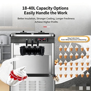 Commercial vertical countertop <b>small</b> sundae cone soft <b>ice</b> cream <b>machine</b> fully automatic <b>ice</b> cream <b>machine</b> - Product Image 4