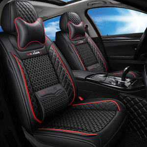 Anteriore + Posteriore Copertura di Sede Dell'automobile Edizione Deluxe auto dell'ammortizzatore della sella della sede di Alta impermeabile seggiolino auto pelle copre - Product Image 3