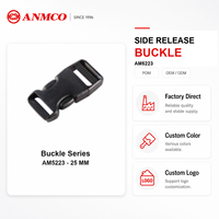 Boucle à dégagement latéral pour sangle de bagage Modèle AM5223 OEM/ODM Couleur et logo personnalisés Fournisseur d'usine pour services d'approvisionnement B2B