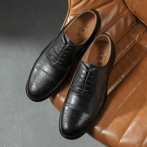 Nueva Colección de Zapatos de Vestir de Cuero Hechos a Mano, de Lujo, Cómodos, con Suela Suave Antideslizante, Elegantes, para Bodas, Fiestas y Banquetes - Product Image 2