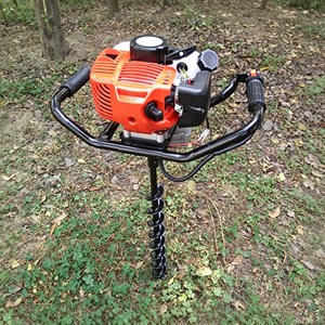 Tarière thermique sur roues à poussée manuelle pour forage profond du sol, prix bas - Product Image 4