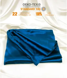 22/25/30 Mm Silk Pillow Case 100% Mulberry Silk Pillowcase OEKO-Tex Certified Silk Pillow Case