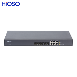 HiOSO HA7304VX-BP Without PON Modules 4PON OLT 1U Rack Dual Power Supply Type Best-Selling Fiber Equipment FTTx - Product Image 4