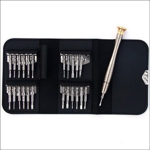 Jeu de tournevis multifonctionnel Xinpeng 25 en 1 pour la réparation de téléphones et d'ordinateurs portables avec embouts en acier au chrome-vanadium - Product Image 1