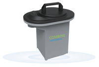 Capteur de niveau radar 4G IP68 intégré pour réseau de canalisations, batterie 152Ah, capteur de méthane, configuration via application à distance, portée 40m, précision ±2mm