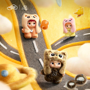 [ร้านค้าอย่างเป็นทางการ] ตุ๊กตาไวนิล WAKUKU ซีรีส์ on a Roll ตุ๊กตาขนนุ่ม กล่องสุ่ม บลายด์บ็อกซ์ - Product Image 5