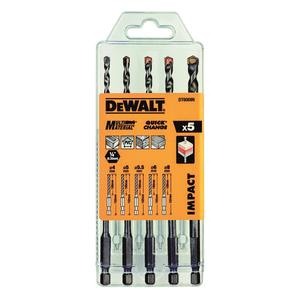 DeWalt Multimaterial <b>Drill</b> <b>Bits</b> 4-8mm Impact Quick Change Set - Product Image 1