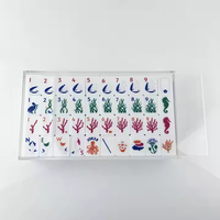 Jeu de tuiles de mahjong en acrylique blanc moderne de luxe à motif personnalisé, 160 pièces, qualité professionnelle de casino, épaisseur 5 mm, 4 joueurs