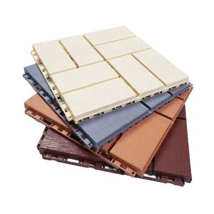 DIY Interlock Bathroom <b>Floor</b> Tile Deck Composite Board Deck Tile - Product Image 4