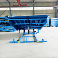 Niveleur de quai hydraulique pliable, rampe de chargement mobile pour conteneurs, pont d'accès fixe, plateforme élévatrice réglable