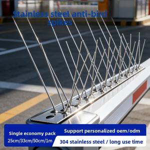 Dispositivo Anti-Uccelli <span class=keywords><strong>in</strong></span> <span class=keywords><strong>Acciaio</strong></span> Inossidabile per Protezione Domestica, Balconi <span class=keywords><strong>e</strong></span> Giardini - Disponibilità Transfrontaliera - Product Image 1