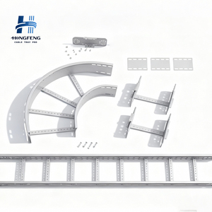 Plateau à câbles perforé HDG de haute qualité, échelle à câbles robuste, plateau à câbles perforé en aluminium et acier inoxydable, plateau à câbles - Product Image 1