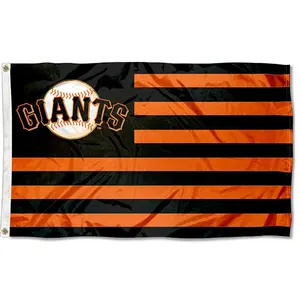 Fast Delivery MLB Teams Custom Design Printing San Francisco Giants Flag