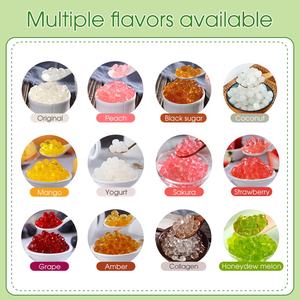 Nouveau produit 1kg de gelée de Konjac en cristal de noix de <span class=keywords><strong>coco</strong></span> Boba pour emballage de thé à bulles dans un sac - Product Image 3