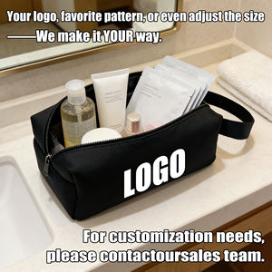 Sac de voyage personnalisé pour cosmétiques, grande trousse de maquillage avec logo personnalisé, boîte pour entreprise de cosmétiques, trousse de toilette imperméable <span class=keywords><strong>en</strong></span> gros pour femmes - Product Image 4