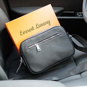 2025 Trending Designer Brand <b>Men's</b> Leather Messenger <b>Shoulder</b> <b>Bags</b> Luxury Herming Crossbody Side Sling <b>Bag</b> <b>for</b> <b>Men</b> - Product Image 3