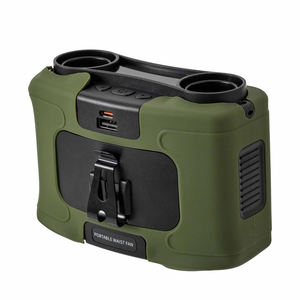 Ventilador de 10 velocidades K60 todo en uno 20000mAh antorcha y SOS para campistas y personal de entrega operativo español - Product Image 6