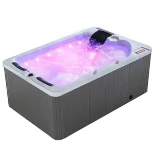 Hot Sale Popular Sex Hydro Acrylic Fiberglass Adult Spa Tub