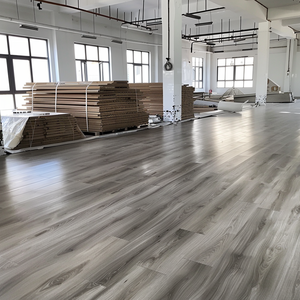 Oushe lujo impermeable Pvc <span class=keywords><strong>flotante</strong></span> Spc suelo 4mm Parquet ingeniería madera vinilo tablón suelo hojas - Product Image 1