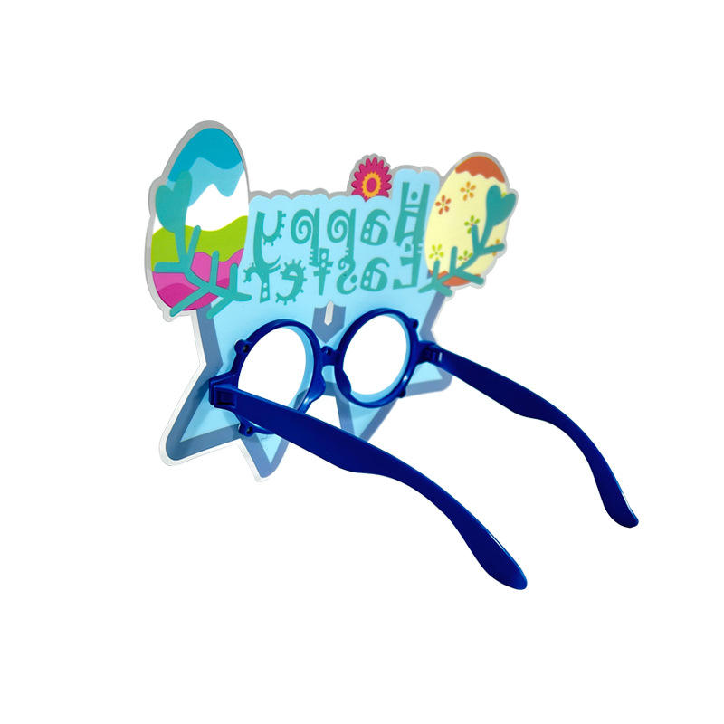 Cross-border New Easter Cartoon Rabbit Painted Egg PVC Maternity Party ...