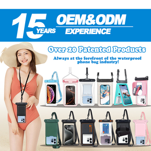 Oem ODM phổ IPX8 điện thoại không thấm nước Pouch với túi khí <span class=keywords><strong>floatable</strong></span> không thấm nước điện thoại di động trường hợp - Product Image 6