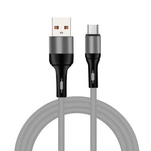 Câble <span class=keywords><strong>chargeur</strong></span> USB C en nylon tressé extra <span class=keywords><strong>long</strong></span> de 3m, charge rapide de type C pour <span class=keywords><strong>Samsung</strong></span> S21 S20 S10 pour Huawei Xiaomi - Product Image 4