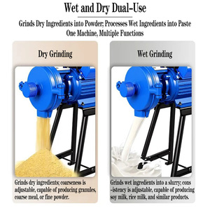 Nouveau moulin à maïs domestique en acier inoxydable 304, machine de broyage ultra-fin pour <span class=keywords><strong>céréales</strong></span>, outil puissant pour le traitement des grains - Product Image 2